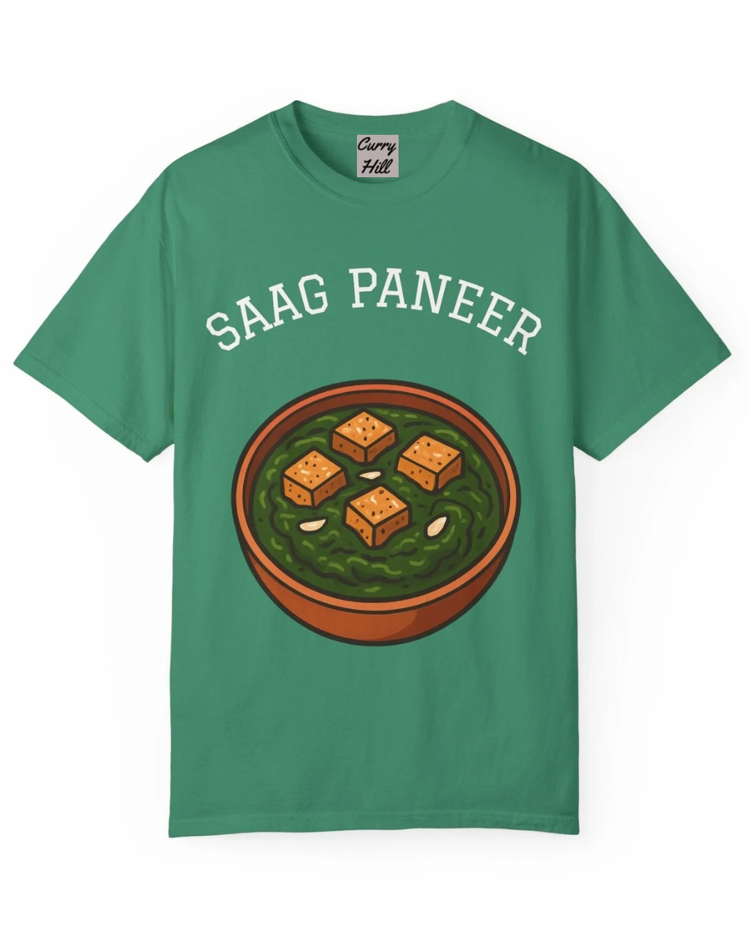 Saag Paneer T-Shirt for Foodies